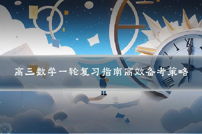 高三数学一轮复习指南高效备考策略