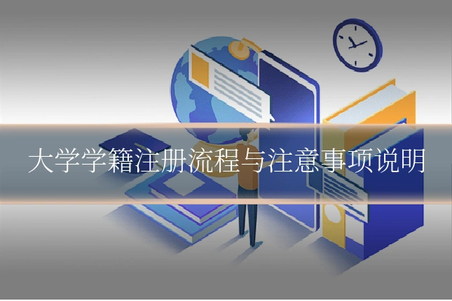 大学学籍注册流程与注意事项说明