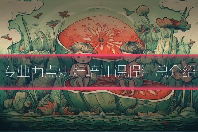 专业西点烘焙培训课程汇总介绍