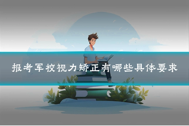 报考军校视力矫正有哪些具体要求