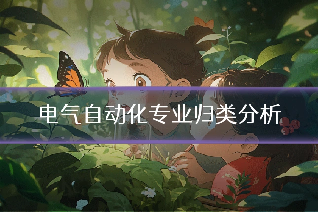 电气自动化专业归类分析