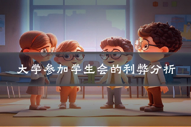 大学参加学生会的利弊分析