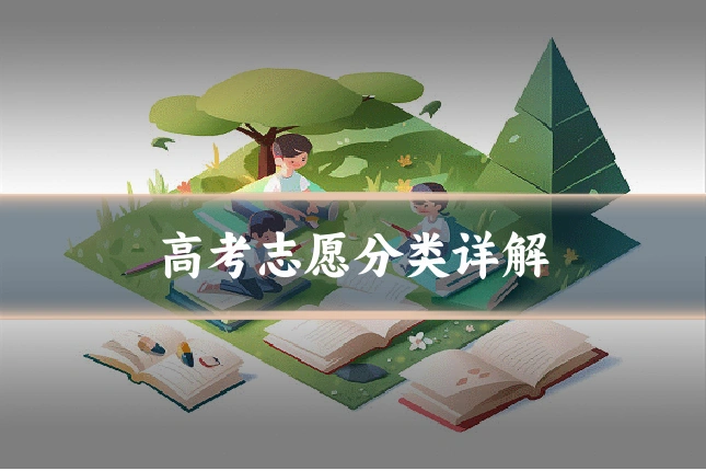 高考志愿分类详解