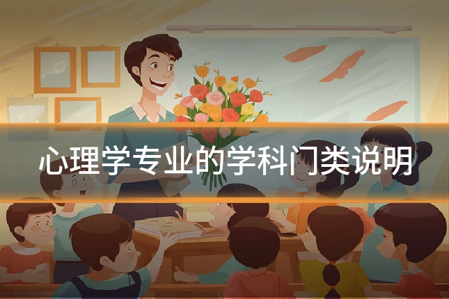 心理学专业的学科门类说明
