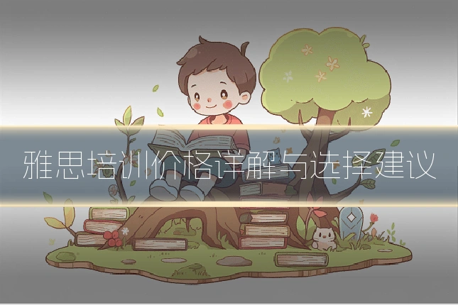 雅思培训价格详解与选择建议