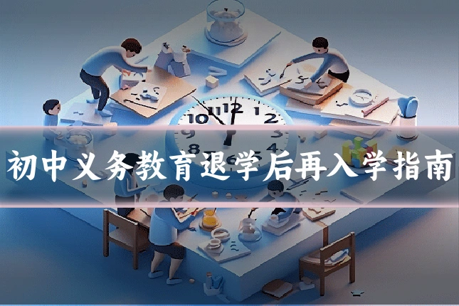 初中义务教育退学后再入学指南