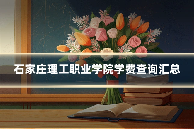 石家庄理工职业学院学费查询汇总