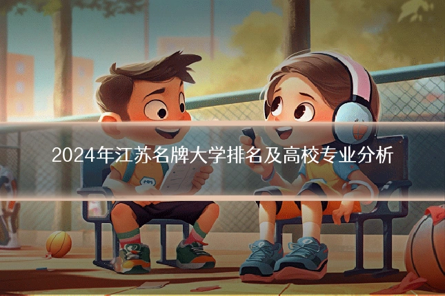 2024年江苏名牌大学排名及高校专业分析