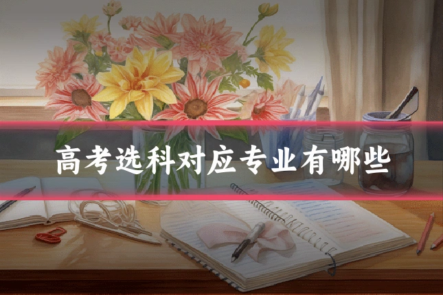 高考选科对应专业有哪些
