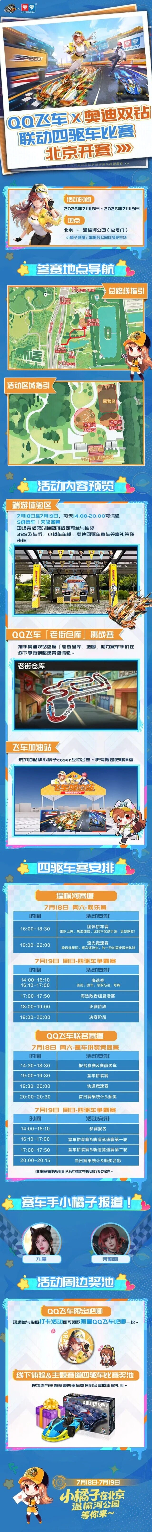 QQ飞车四驱车赛活动完整攻略