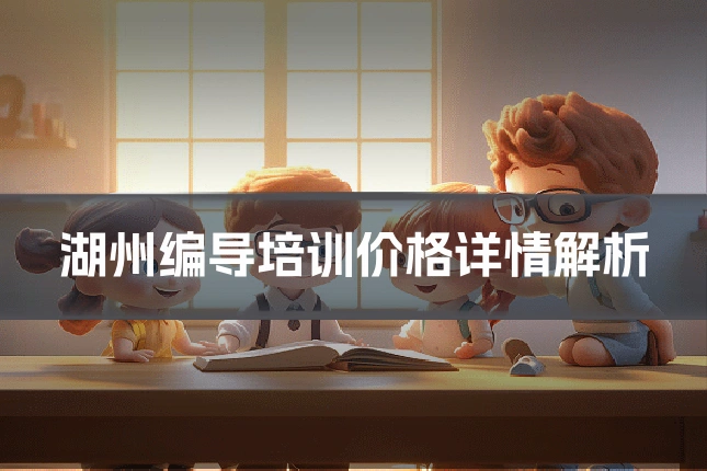 湖州编导培训价格详情解析