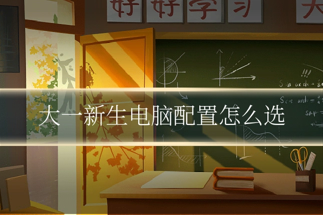 大一新生电脑配置怎么选