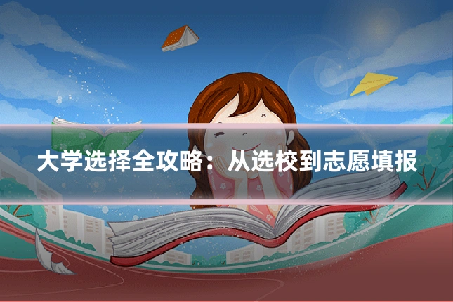 大学选择全攻略:从选校到志愿填报