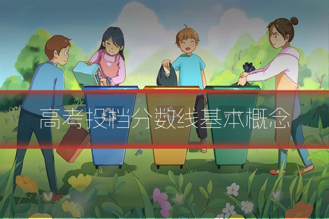 高考投档分数线基本概念
