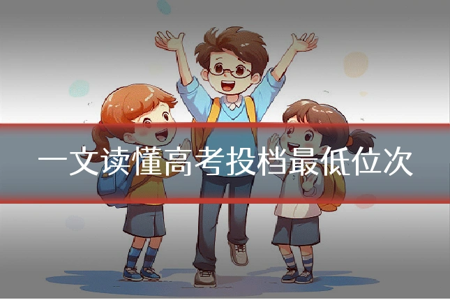 一文读懂高考投档最低位次