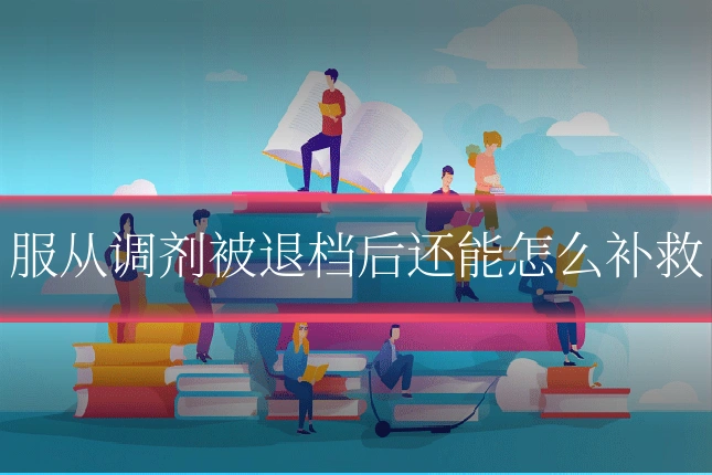 服从调剂被退档后还能怎么补救