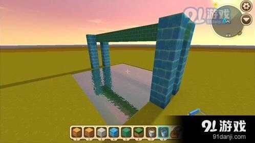 迷你世界水中风车建造技巧