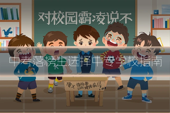 中考落榜生选择中专学校指南