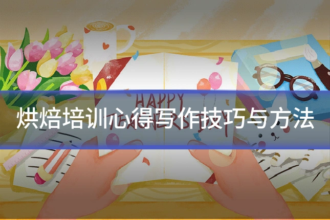 烘焙培训心得写作技巧与方法