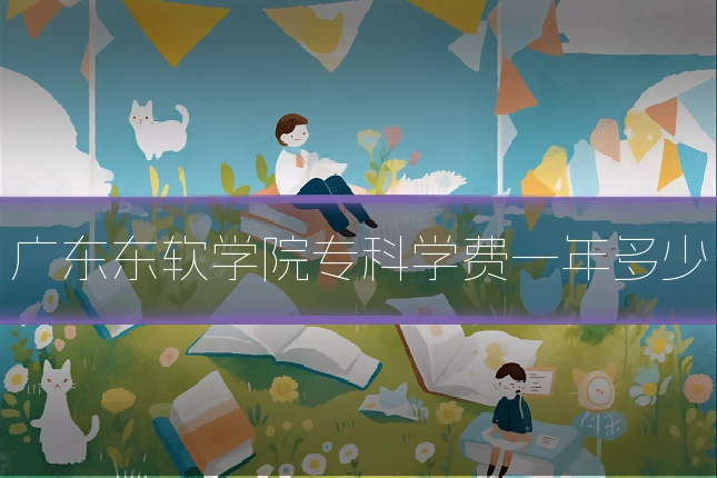 广东东软学院专科学费一年多少
