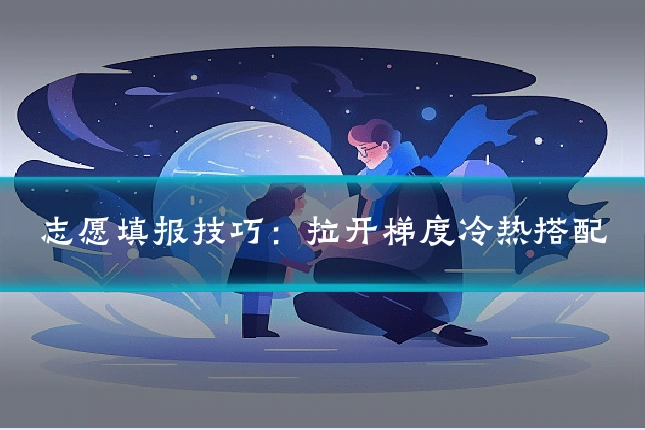 志愿填报技巧：拉开梯度冷热搭配
