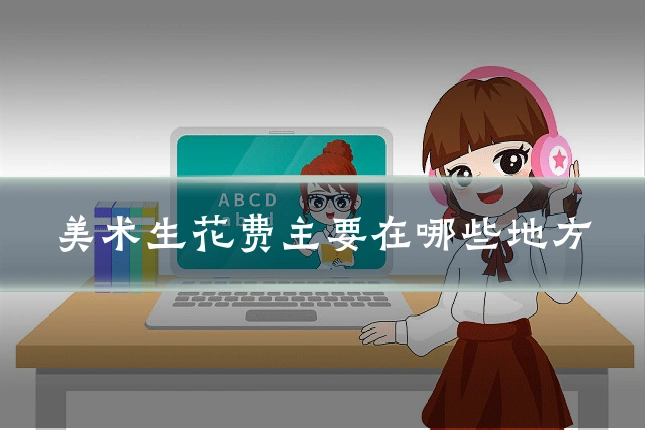 美术生花费主要在哪些地方