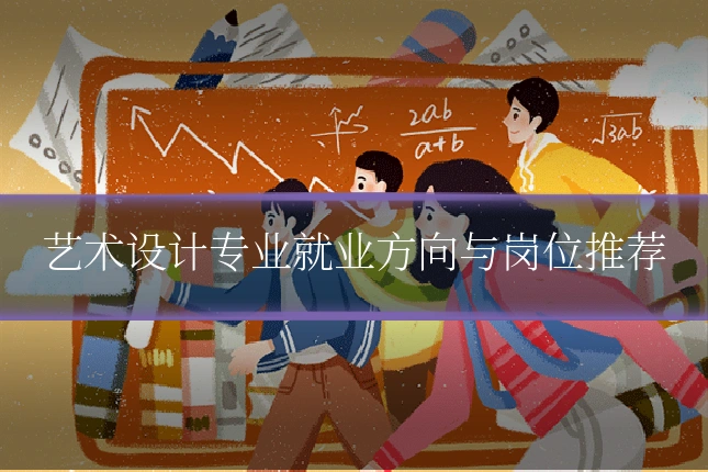 艺术设计专业就业方向与岗位推荐
