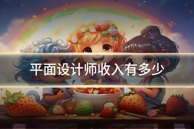 平面设计师收入有多少