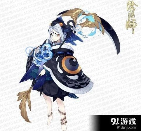 阴阳师黑童子水纹墨鳞皮肤设计欣赏