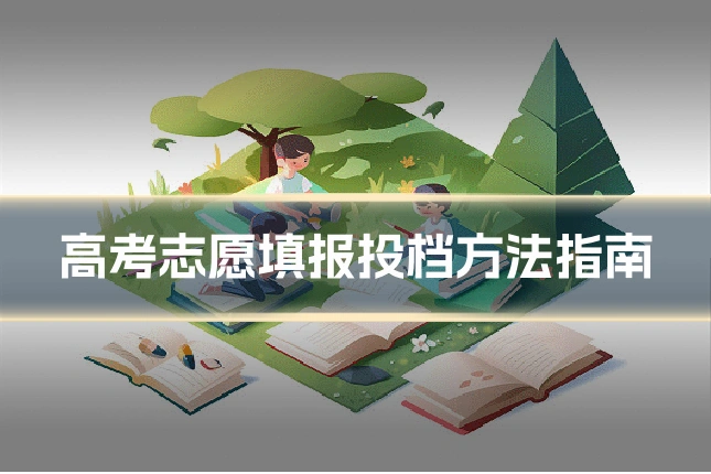 高考志愿填报投档方法指南