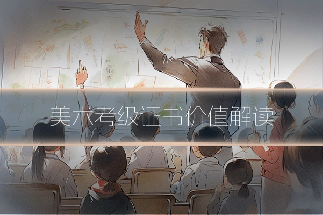 美术考级证书价值解读