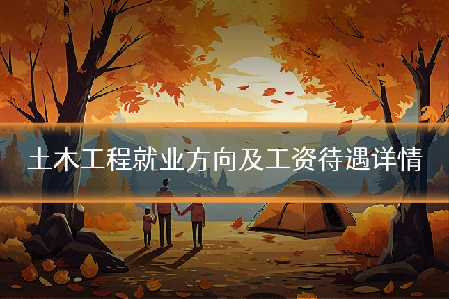 土木工程就业方向及工资待遇详情