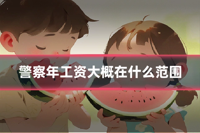 警察年工资大概在什么范围