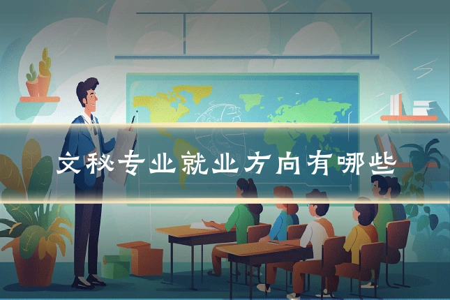 文秘专业就业方向有哪些