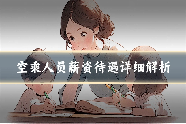 空乘人员薪资待遇详细解析