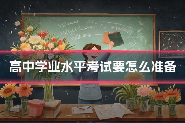 高中学业水平考试要怎么准备