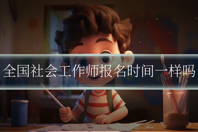 全国社会工作师报名时间一样吗