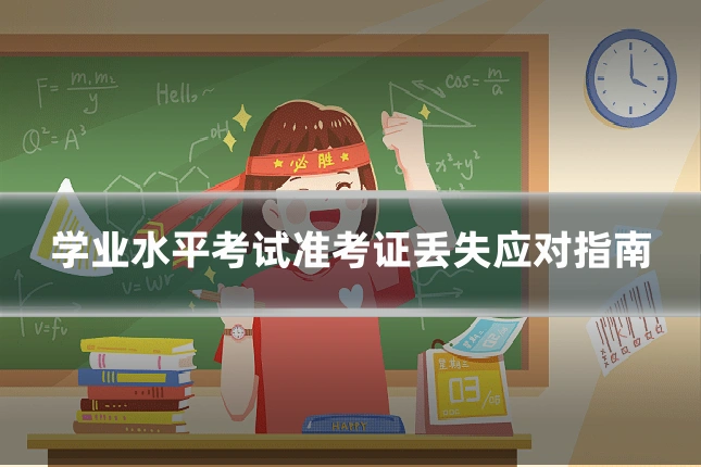 学业水平考试准考证丢失应对指南