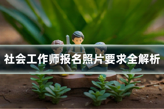社会工作师报名照片要求全解析