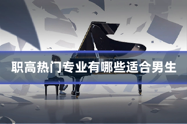 职高热门专业有哪些适合男生