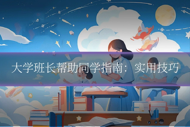 大学班长帮助同学指南:实用技巧