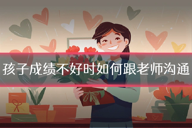 孩子成绩不好时如何跟老师沟通