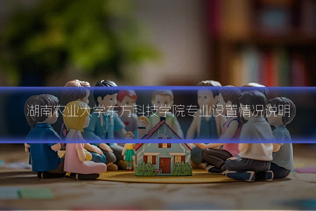 湖南农业大学东方科技学院专业设置情况说明