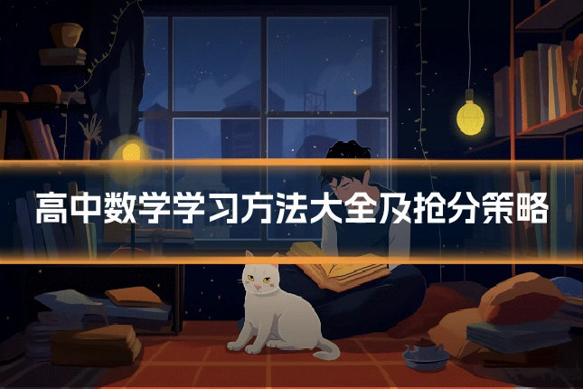 高中数学学习方法大全及抢分策略
