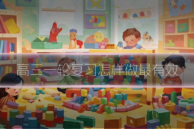 高三一轮复习怎样做最有效
