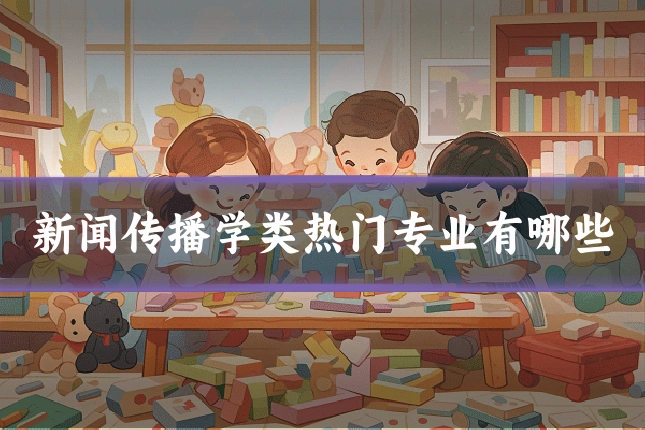 新闻传播学类热门专业有哪些