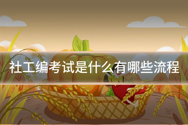 社工编考试是什么有哪些流程