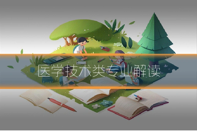医学技术类专业解读