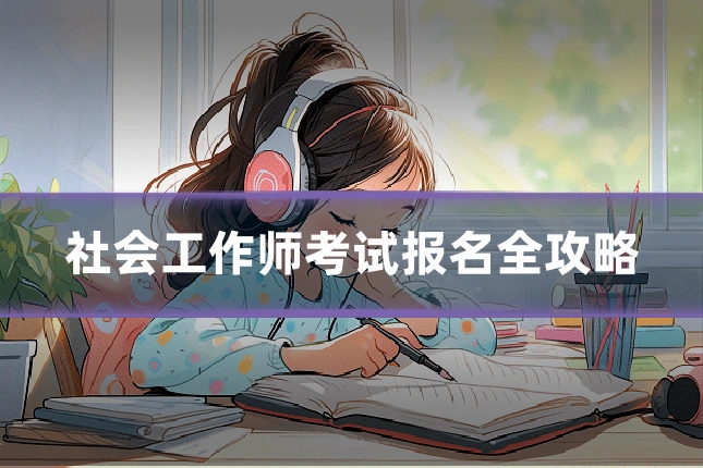 社会工作师考试报名全攻略