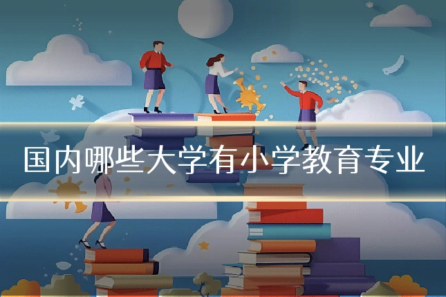 国内哪些大学有小学教育专业